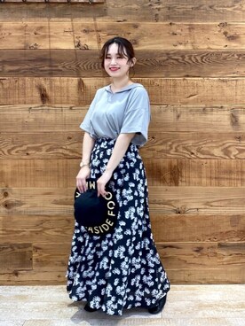 yukaさん（レディース・153cm）の夏コーディネート