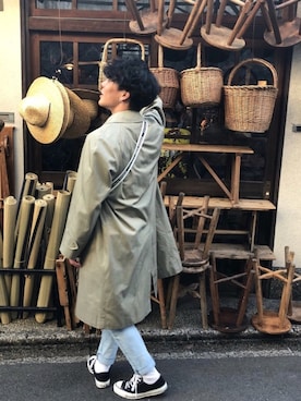 「20/80（テゥエンティーエイティー）のアイテム（アクセサリー）」を使った、✌︎さん（メンズ・165cm）の春コーディネート