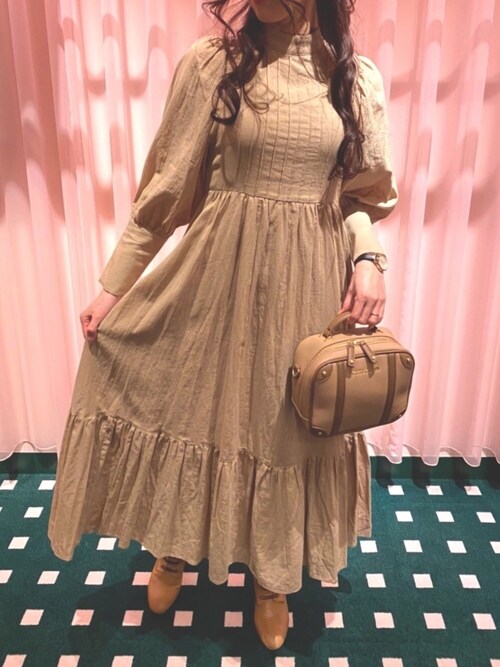 BeLLe(Maison de FLEUR)｜Maison de FLEURのワンピースを使った  