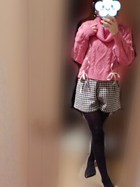 「Rose Marie seoire」｜りぽんさん（レディース・155cm）の冬コーディネート