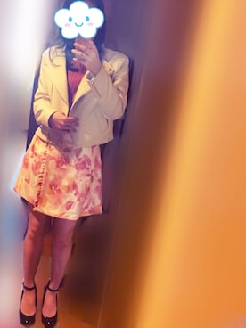 「LD prime（エルディープライム）のアイテム」を使った、りぽんさん（レディース・155cm）の春コーディネート