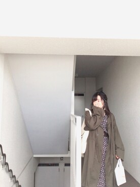 「みどり」｜「アイテム（ワンピース/ドレス）」を使った、hiyokoさん（レディース・150cm）の秋コーディネート