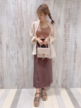 ayame💄💕さん（レディース・163cm）の夏コーディネート