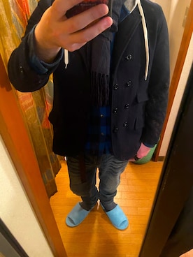 「wjk（ダヴルジェイケイ）のアイテム（アクセサリー）」を使った、wear69さん（メンズ・167cm）の春コーディネート