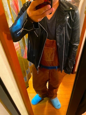 「ROXD（ロッド）のアイテム（ジャケット/アウター）」を使った、wear69さん（メンズ・167cm）の春コーディネート