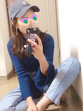 Polo Ralph Lauren ポロ ラルフ ローレン のキャップ グレー系 を使った人気ファッションコーディネート 身長 141cm 150cm Wear