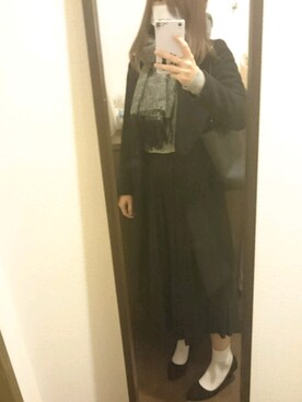 あおいさん(レディース・160cm)の冬コーディネート
