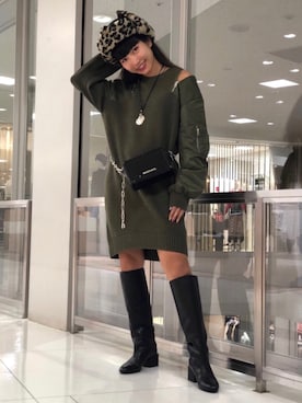 Yさん（レディース・164cm）の秋コーディネート