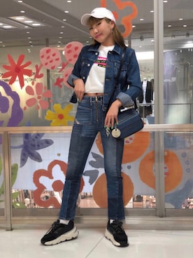 Yさん（レディース・164cm）の春コーディネート