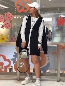 Yさん（レディース・164cm）の春コーディネート