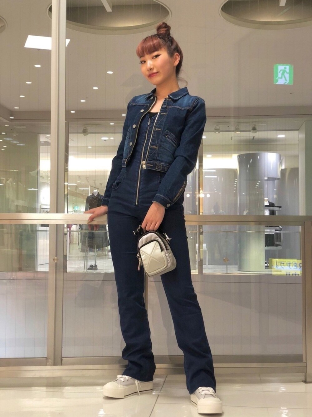 DIESEL★ジョグジーンズ ジャンプスーツ デニム インディゴブルー XS DIESEL（ディーゼル）の「DIESEL SS21 ジョグジーンズ