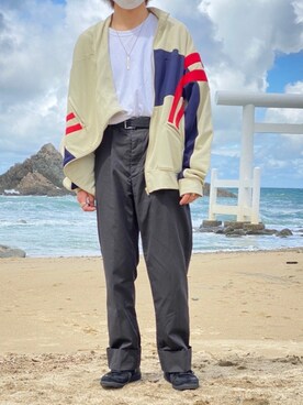 「Y/Project（ワイプロジェクト）のアイテム」を使った、Hiさん（メンズ・170cm）の秋コーディネート