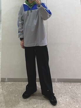 「Y.O.N.（ワイオーエヌ）のアイテム」を使った、Hiさん（メンズ・170cm）の秋コーディネート