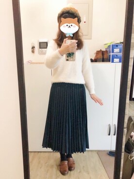 momoさん(レディース・156cm)の冬コーディネート