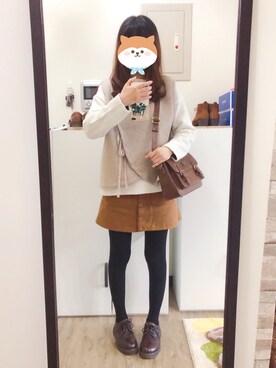 momoさん（レディース・156cm）の春コーディネート