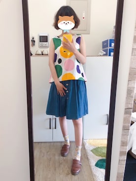 momoさん（レディース・156cm）の夏コーディネート