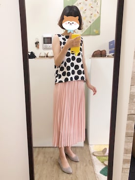 momoさん（レディース・156cm）の夏コーディネート