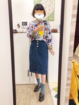 momoさん（レディース・155cm）の夏コーディネート