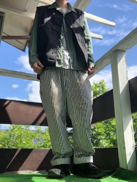 ユウスケイケダさん（メンズ・170cm）の春コーディネート