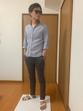 Yasuさん（メンズ・174cm）の夏コーディネート