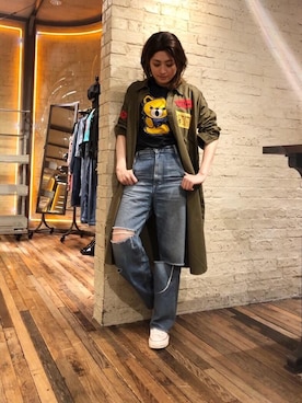 girikoさん（レディース・165cm）の春コーディネート