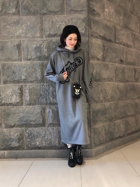 girikoさん(レディース・165cm)の冬コーディネート