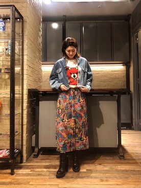 girikoさん（レディース・165cm）の春コーディネート