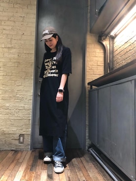 「でにむ」｜「アイテム（ワンピース/ドレス）」を使った、girikoさん（レディース・165cm）の夏コーディネート