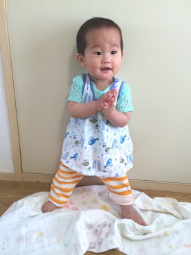 「ニモ」｜raIzo♪さん（キッズ・70cm）の春コーディネート