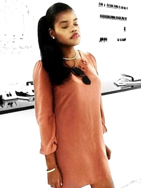 「ALDO（アルド）のアイテム（ドレスシューズ）」を使った、THECOUTUREDIARY BLOGさん（レディース・172cm）の冬コーディネート