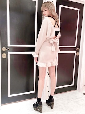 「LILICIOUS（リリシャス）のアイテム」を使った、Uuさん（レディース・170cm）の秋コーディネート
