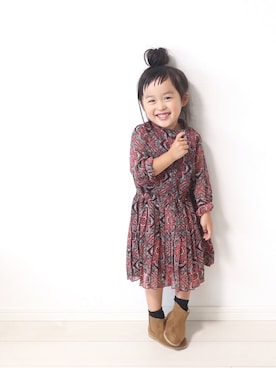 ＊sara＊さん（キッズ・90cm）の夏コーディネート