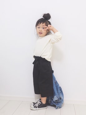 ＊sara＊さん（キッズ・90cm）の秋コーディネート