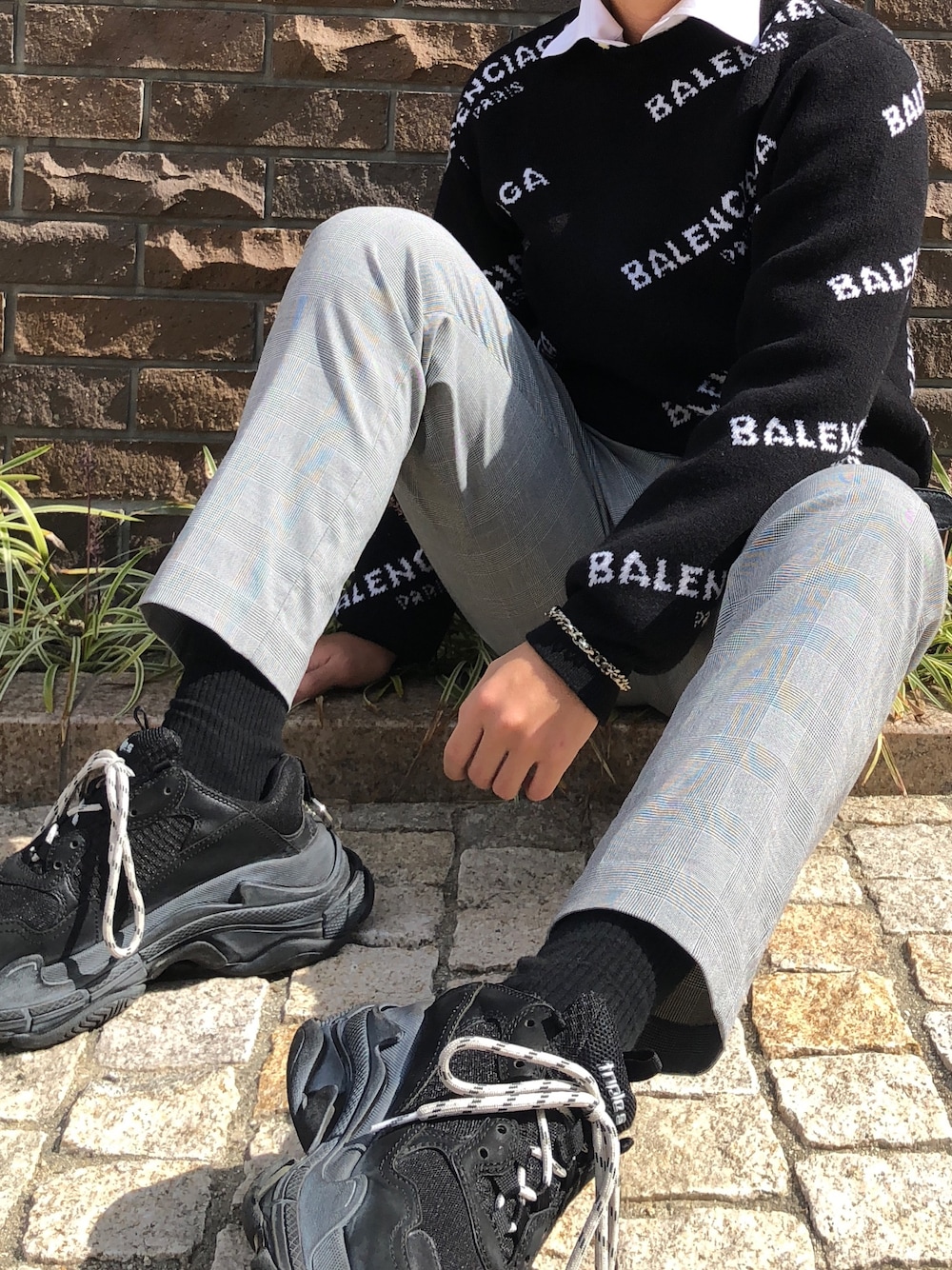 ば*と様 balenciaga 17aw インコグニトニット ば*と様 balenciaga 17aw インコグニトニット - メルカリ