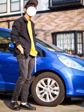「Steven Alan（スティーブンアラン）のアイテム（レッグウェア）」を使った、［riku］さん（メンズ・172cm）の春コーディネート