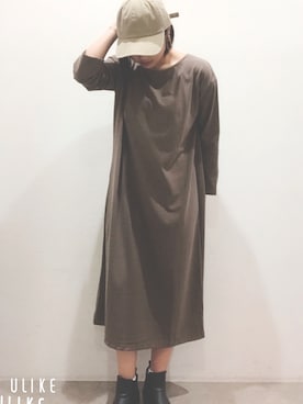 ももよさん（レディース・160cm）の秋コーディネート