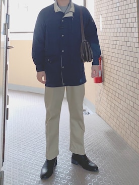 ナオキさん（メンズ・170cm）の冬コーディネート