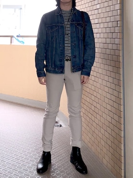 「Neutralcolor（ニュートラルカラー）のアイテム」を使った、ナオキさん（メンズ・170cm）の春コーディネート