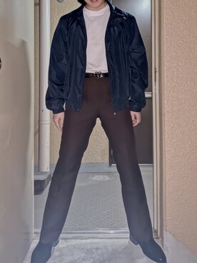 「Neutralcolor（ニュートラルカラー）のアイテム」を使った、ナオキさん（メンズ・170cm）の春コーディネート