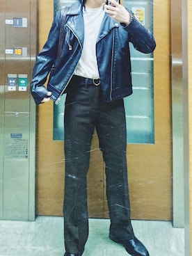 「Neutralcolor（ニュートラルカラー）のアイテム」を使った、ナオキさん（メンズ・170cm）の春コーディネート