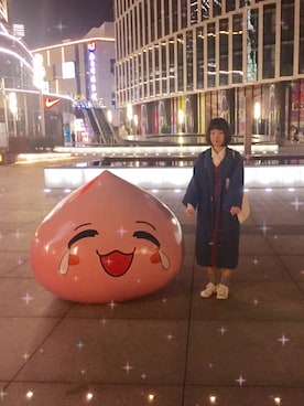 「TYAKASHAのアイテム（ジャケット/アウター）」を使った、RAYSUISUIさん（レディース・163cm）の秋コーディネート