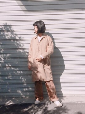 「灯芯绒」｜RAYSUISUIさん（レディース・163cm）の秋コーディネート