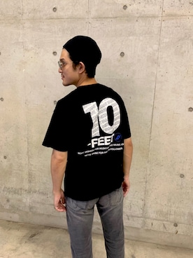 「INSTANT FAME（インスタントフェイム）のアイテム（トップス）」を使った、masaki4040さん（メンズ・175cm）の秋コーディネート