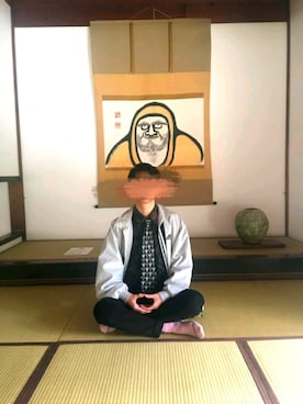 「アイテム（フォーマルスーツ/小物）」を使った、【おかじゃわ】+理学療法士さん（メンズ・171cm・20代）の秋コーディネート