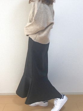 「fifth（フィフス）のアイテム」を使った、riiiiimonさん（レディース・157cm）の冬コーディネート