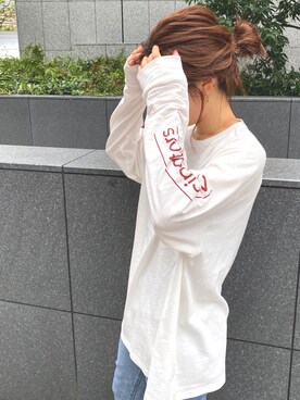 長谷千沙さん（レディース・159cm）の秋コーディネート