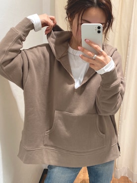 長谷千沙さん(レディース・159cm)の秋コーディネート