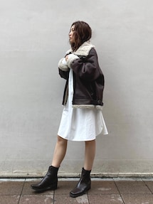 スキッパーボリュームワンピース｜アングリッド（Ungrid）アウトレット