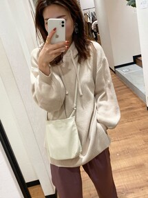 Ungrid【新品タグ付】ニットルーズパーカー★TODAYFUL Ungrid（アングリッド） パーカー ボアルーズパーカー レディース