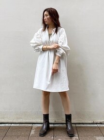 スキッパーボリュームワンピース｜アングリッド（Ungrid